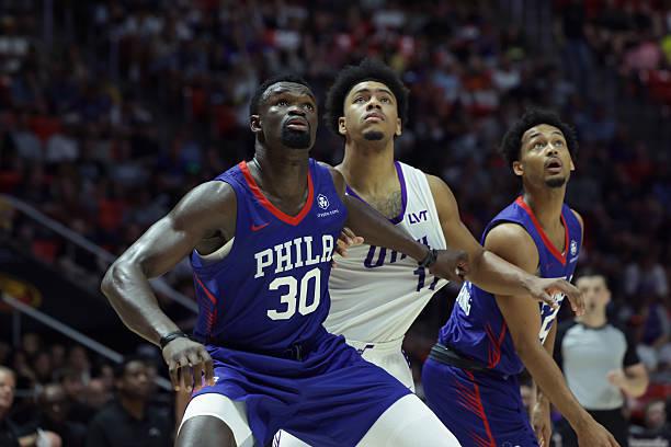 76人内线新星夏联首秀表现抢眼，他的能力看起来远超出这个级别？